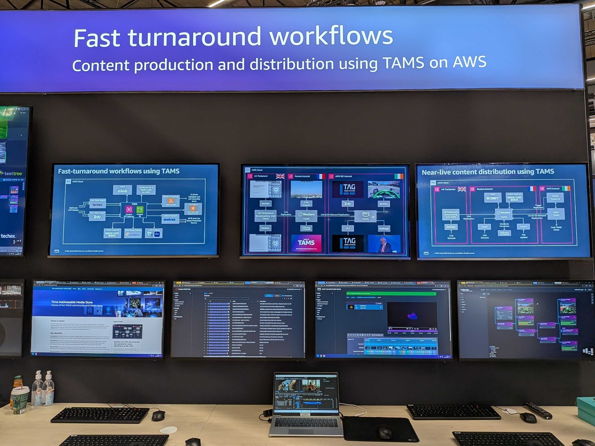 AWS IBC 2025 Demo Videos